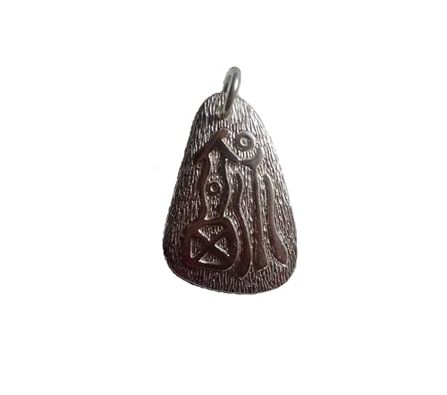 Pendentif en argent massif 990 calligraphie chinoise porte-bonheur pour torque
