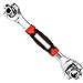 YUENTOEN Tiger Wrench, 48 in 1 Universal Socket Wrench 360 Degree Rotating Head Multifuncation Wrench Works with Spline Bolts Torx, Suitable for Home and Car Repair