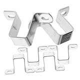 Colliers de serrage : les supports en forme de u offrent une conception sûre et fiable pour empêcher le desserrage du tube.