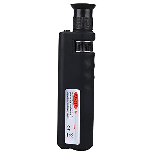 Fiber Optical Cable Inspection Handheld Microscope 400x Magnification Include 2.5mm Adaptor and 1.25mm Adapter