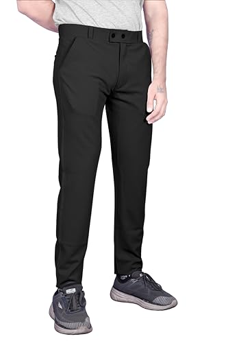 Image of HARSHAD KUMAR & CO Men's Flexible Formal Trousers, Dress Pants