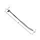 Performance Tool W32127 1,27 cm (1/2 Zoll) Antriebsstange/Flex-Griff, Heimwerker-Handwerkzeug, Silber, 45,7 cm