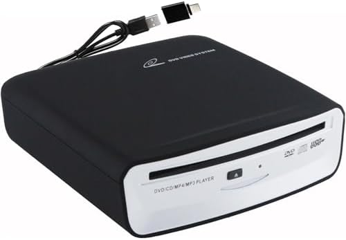 USB External Car Universal CD Player USB Connection Portable CD Player for Car Android Navigation/TV/MacBook pro/Laptops Desktops with USB Port Plug and Play