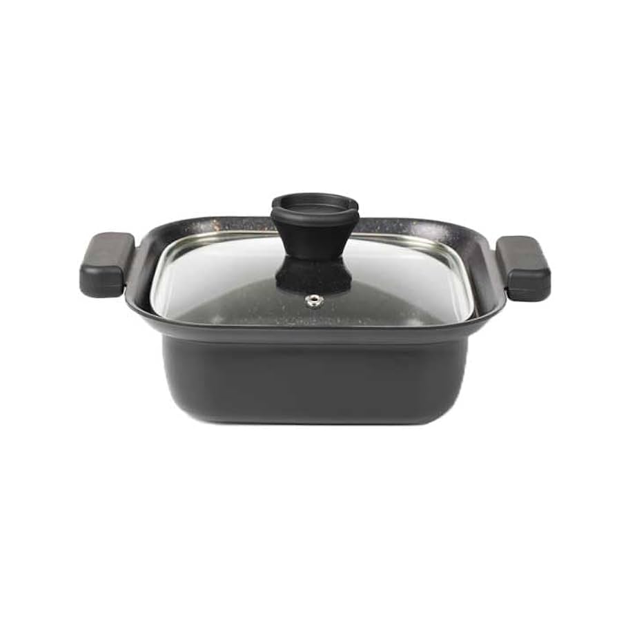 【名入れ無料】【名入れ無料】ガラス蓋　両手鍋　20cm 24cm 卓上鍋　ドット 名入れ無料】【名入れ無料】ガラス蓋 両手鍋 20cm 24cm 卓上鍋