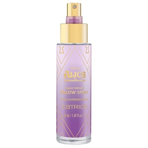 Catrice Spray para almohadas Alicia en el País de las Maravillas de Disney Magic Dreams, calmante, translúcido (50ml)