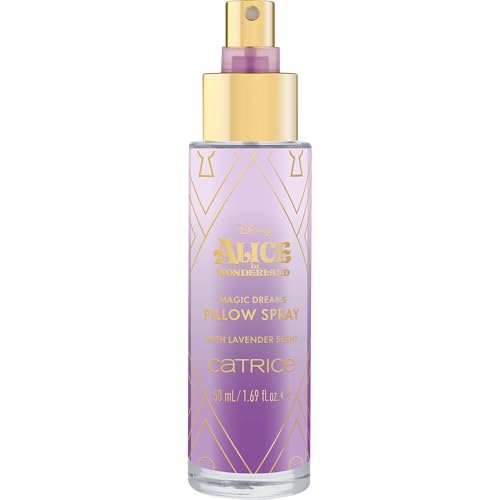 Catrice Spray para almohadas Alicia en el País de las Maravillas de Disney Magic Dreams, calmante, translúcido (50ml)