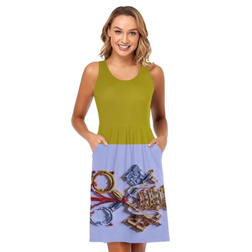 Robe Vatican sans manches idéale pour pèlerinage et été