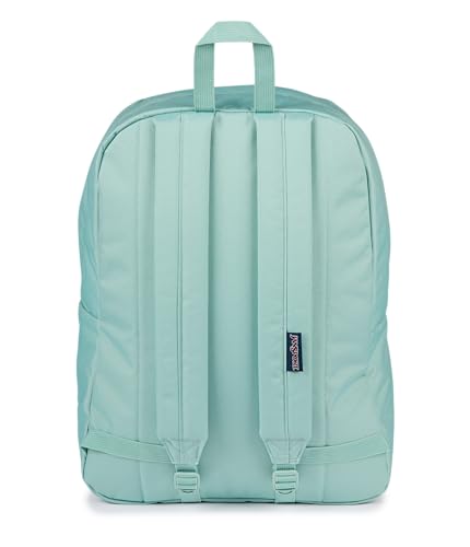 Image of JanSport SuperBreak One Backpack - Durable, Lightweight Bag with 1 Main Compartment, Front Utility Pocket with Built-in Organizer, Premium Backpack, Faded Sage
