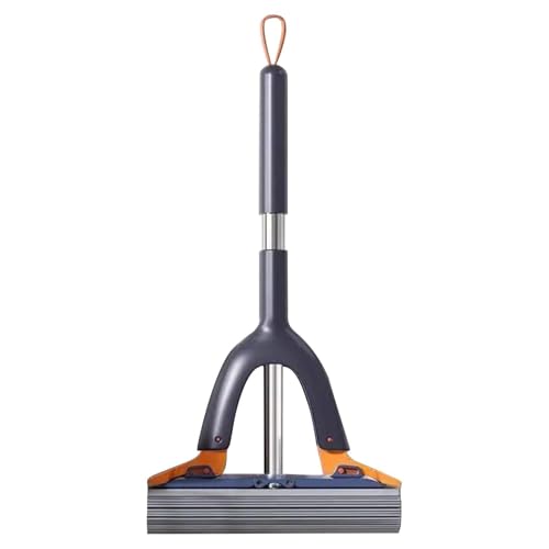 Mini Squeeze Mop - Desktop Cleaning Mini Mop | Desktop Cleaning Tool for Window Travel Glass Tile Bathroom Kitchen Home Offices 