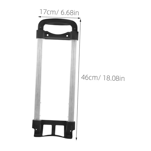 Telescopic Luggage Handle Replacement Compact Suitcase Telescopic Handle Spare Parts Aluminum Frame for Luggage2