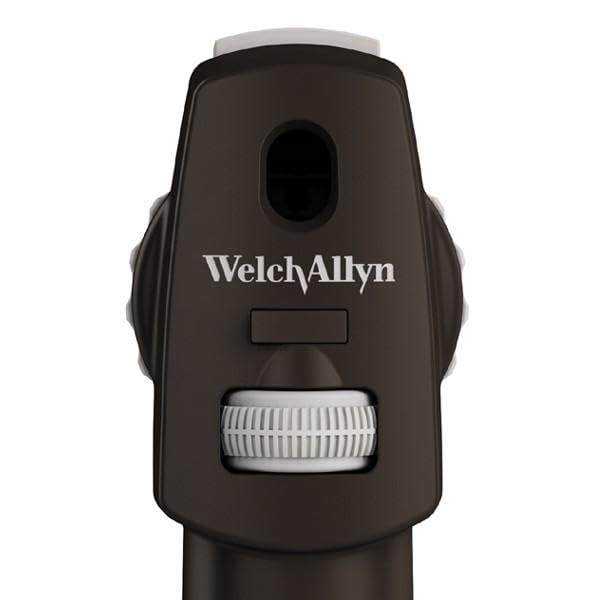 Image of OTICA We|ch A||yn 12870 Pocket LED Ophthalmoscope incl. Handle - LED Professional Diagnostic Eye Examination Instrument for Ophthalmologists, ENT & Medical Practitioners with Free AA Batteries 1-Year Warranty (Onyx Black)