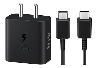 Image of Original 25W Charger USB Type C Adapter Compatible for Sam-Sung Galaxy Z Fold 5 /4 /3, Z Flip5 /4 /3, S24 /S24+ /S24 Ultra, S23 /S23+ /S23 Ultra /S23 FE S /A /M /F Series (Feb47)