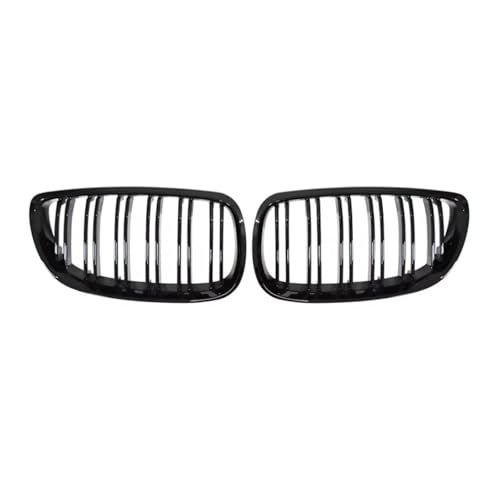 Rejilla de riñón delantera compatible con E92 E93 M3 2006-2009, parachoques y parrilla de carreras