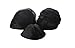 Produktbild 25 Black Satin Kippah Yarmulke Tribal Jewish Yamaka Kippa Israel Hat Covering Cap by Body-Soul-n-Spirit Kippahs