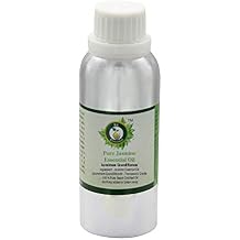 Jasmine Essential Oil | Jasminum Grandiflorum | Jasmine Oil | for Hair | for Body | for Face | for Massage | 100% Pure Natural | Steam Distilled | Therapeutic Grade | 1250ml | 42oz by R V Essential
