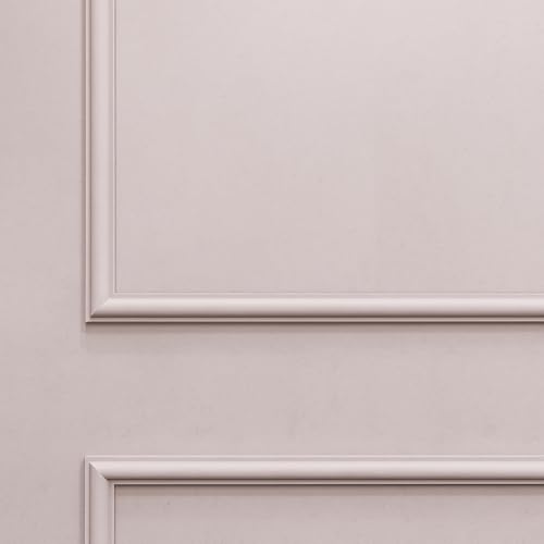 Birdeco Wall molding kit Set pre-Cut, Ready to Assemble, Glue Installed | 3 Top 3 Bottom Frames