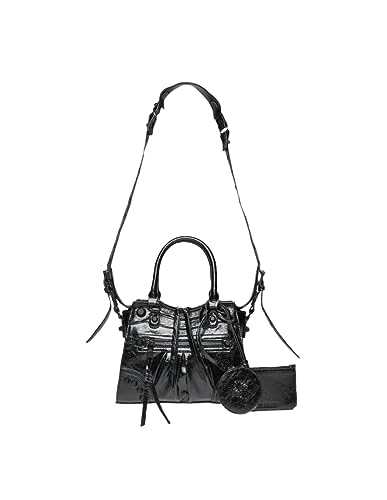 Sac porte travers Steve Madden noir 18 cm bandoulière compacte quotidien chic