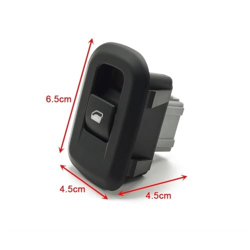 Botón de ventana eléctrica trasera para Citroen C3: sustituye el interruptor roto 2