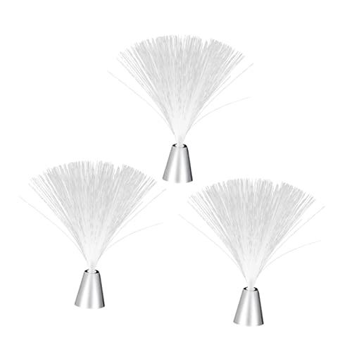 SEWACC 3pcs Colorful Led Fiber Optic Lanterns for Wedding and Party Decorations Energy-Saving Atmosphere Lights No Battery Included for Festivals and Home Decor