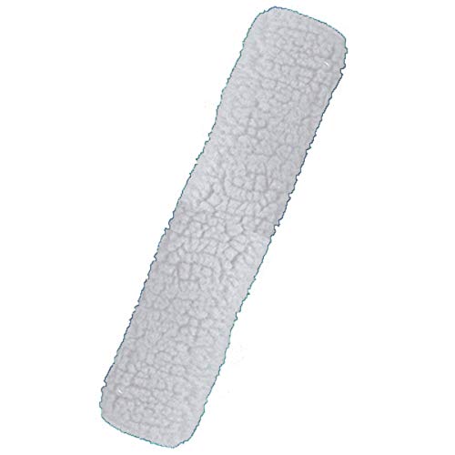 Intrepid International Fleece Halter Covers, White - Soft Fleece Noseband Cover, Horse Noseband Cover, Halter & Bridle Cover, Reduces Rub