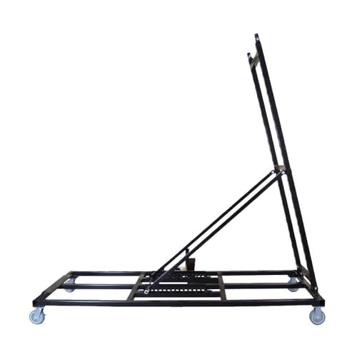 Martins Industries Stand for 21’ & 24’ Tire Conveyor (Fits TC-21 & TC-24), Black Mobile Dolly/Stand for 21 & 24 Feet Tire Conveyor, 154 x 40 x 157 (inches, L x W x H) (TC-STAND-2124)