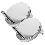 GLEAVI 2pares Tornillos Para Asiento De Inodoro Plásticos Con Tacos De Expansión De Goma Kit De Fijación Rápida Resistente Compatible Con Varios Modelos De Wc Para Montaje Seguro