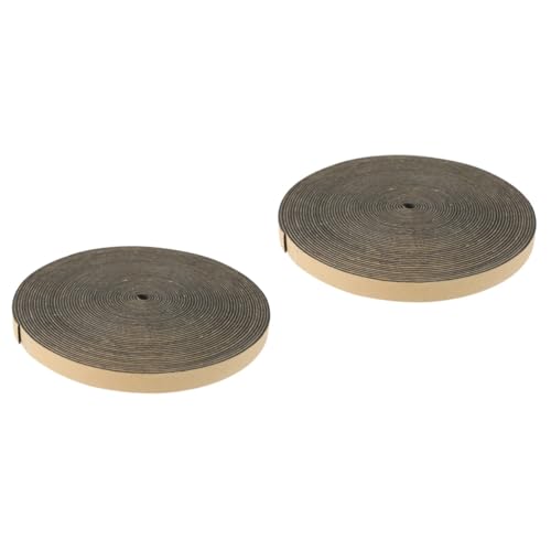 CIMAXIC 2 Rolls Speaker Sealing Tape Foam Strip Easy Peel Adhesive Seal Gasket Small Compact for Car Audio