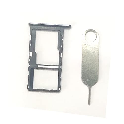 Micro SD Sim Card Tray Assembly Replacement for LG K92 5G K920 Gray