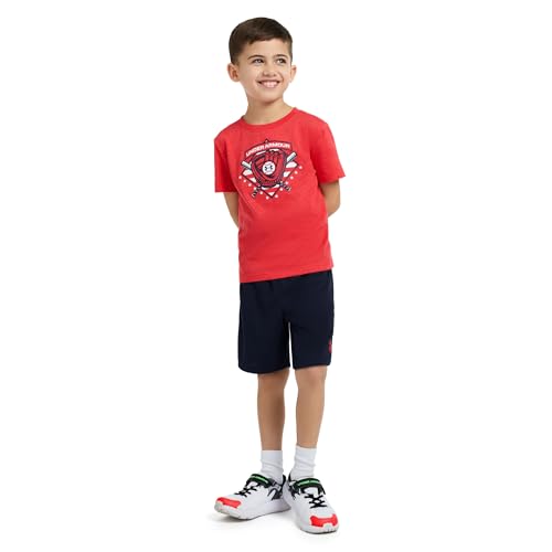 Image of Under Armour Boys' 2-Piece Short Sleeve T-Shirt and Shorts Set, Outdoor Collection