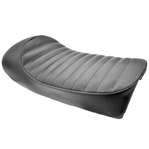 Selle de bosse moto Honda CG125 CB350 coussin noir vintage - 4