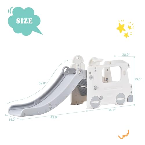 Bed Bath & Beyond QI-2AAE-20MRS Bus Freestanding Playset Structure Climber thumb #1