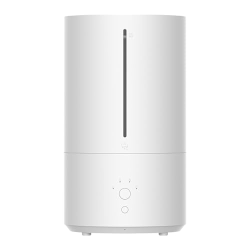 Xiaomi Smart Humidifier 2   Capacidad del depósito de 4,5 l, Libera hasta 350 ml de vapor por hora, Modo automático, control de la humedad con un solo toque, blanco (Versión ES + 3 años de garantía)