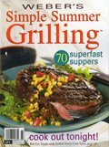 Hardcover Weber's Simple Summer Grilling Book