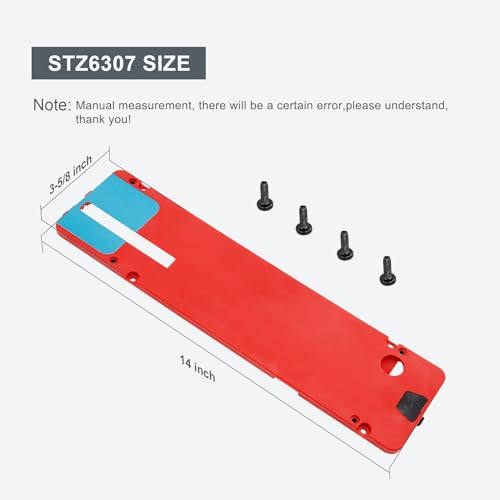 Thaekuns STZ6307 Zero Clearance Table Saw Insert Plate for SKIL Table Saw TS6307-00