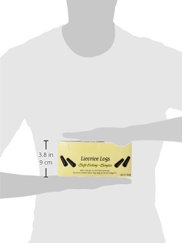 Rj's Natural Soft Eating Licorice Logs, 1.4 Ounce #TOP4