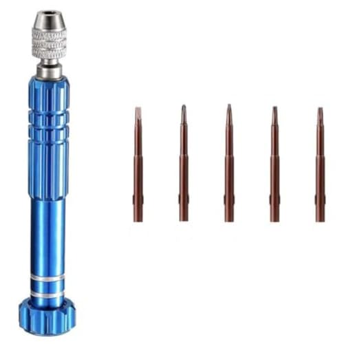 Image of 5-in-1 Multifunctional Small Magnetic Precision Pocket Mini Screw Driver Set for Eyeglass, Smartphone, Tablet, Watch, Repair Tool Kit
