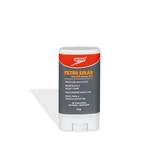 Protetor Solar Facial FPS96 e FPUVA60 Speedo 14g