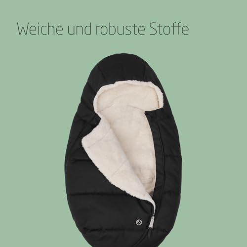 Maxi-Cosi Fußsack für Babyschalen, 45–75 cm, Twillic Black – Ansicht 4