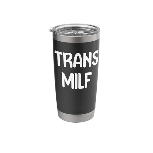 Trans Milf Cute Mom LGBTQ Tees and Mugs Pillows and more Stainless Steel Insulated Tumbler
