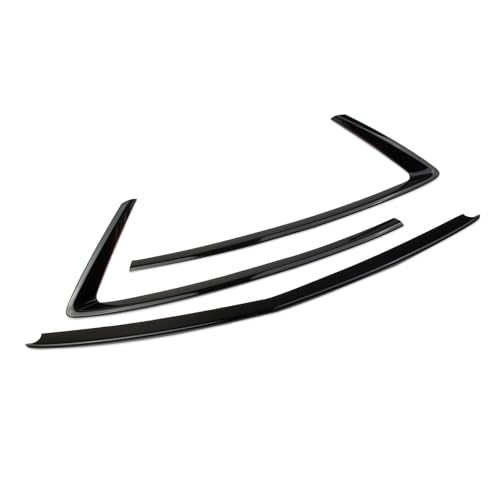 Image of crosselec Front Grille Frame Cover Trims Accessories for 2022-2025 Acura MDX (Glossy black)