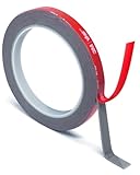 Heavy Duty Double Sided Tape-Waterproof Foam Tape,Heat Resistant Mounting Tape, 0.4 x 10ft-Strong Adhesive Tape for Metal,Glass,Plastic,Car,Picture Hanging, DIY, Home,Indoor and Outdoor Use