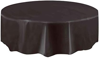 Unique Party 5094 - Red Plastic Tablecloth, 54in X 108 in