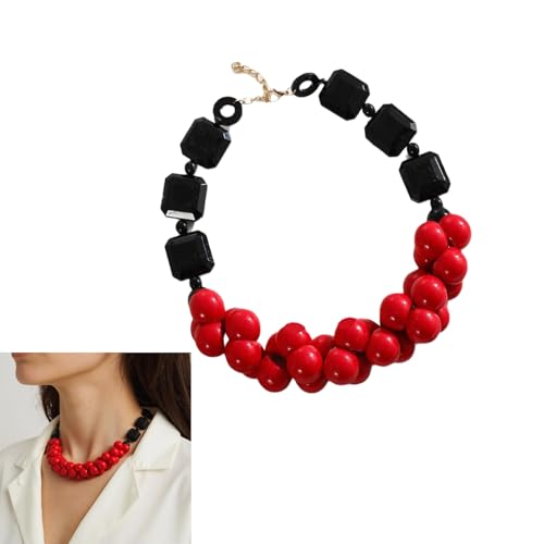 Collier de perles design respectueux de la peau et structure multicouche - 2