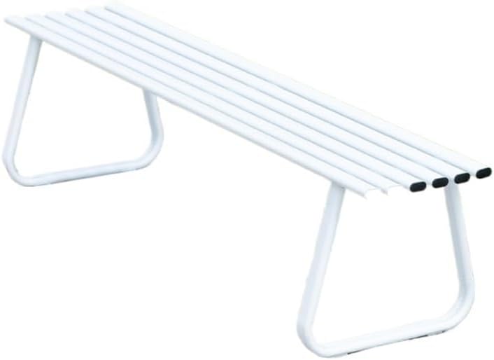 Outdoor Bench, Outdoor Bench Park Chair Double Patio Leisure Seating Garden Bench(White,Small)