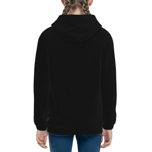 Softball Bow Game Day Hoodie Youth Hooded Sweatshirt 3D Digital Printed With Pockets Tops3