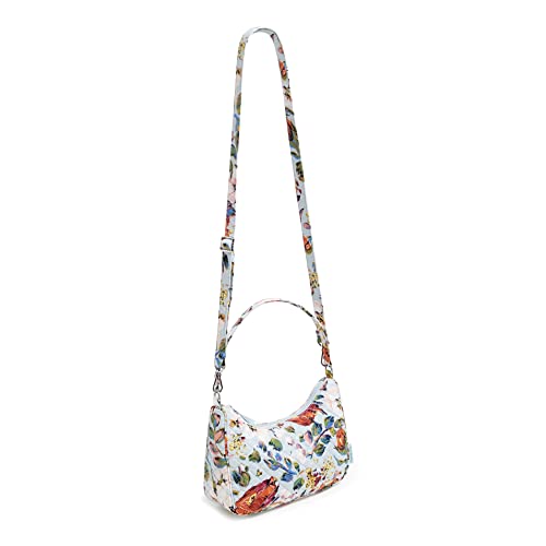 Image of Vera Bradley Women's Cotton Frannie Crescent Crossbody Purse