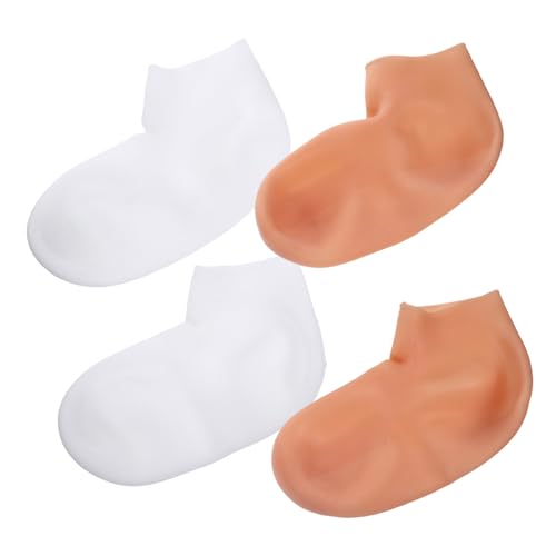 HAPINARY Moisture Socks for Foot Overnight Reusable Spa Socks Lotion Exfoliating Socks for Women