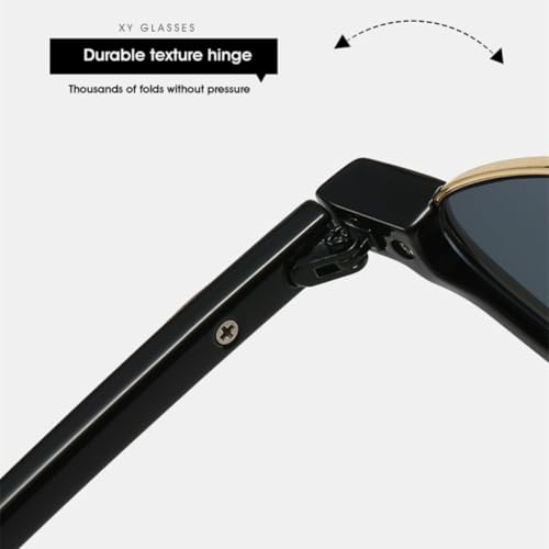 Lunettes de soleil demi-monture œil de chat : finissez-en avec l'éblouissement - 5