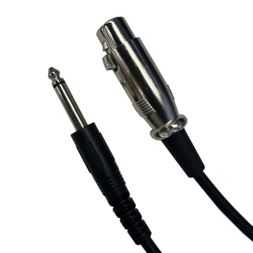 Image of 2.5m 6.35mm (1 /4 inch) to XLR Audio