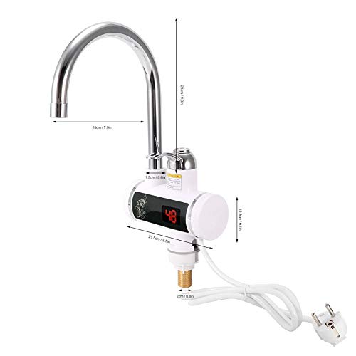 Rubinetto per riscaldamento dell'acqua con